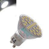 GU10 5W 29 SMD 5050 Branco LED Spotlightt Lâmpada Lâmpada AC 220V